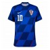 Maillot de foot Croatie Luka Modric #10 Extérieur vêtements Europe 2024 Manches Courtes